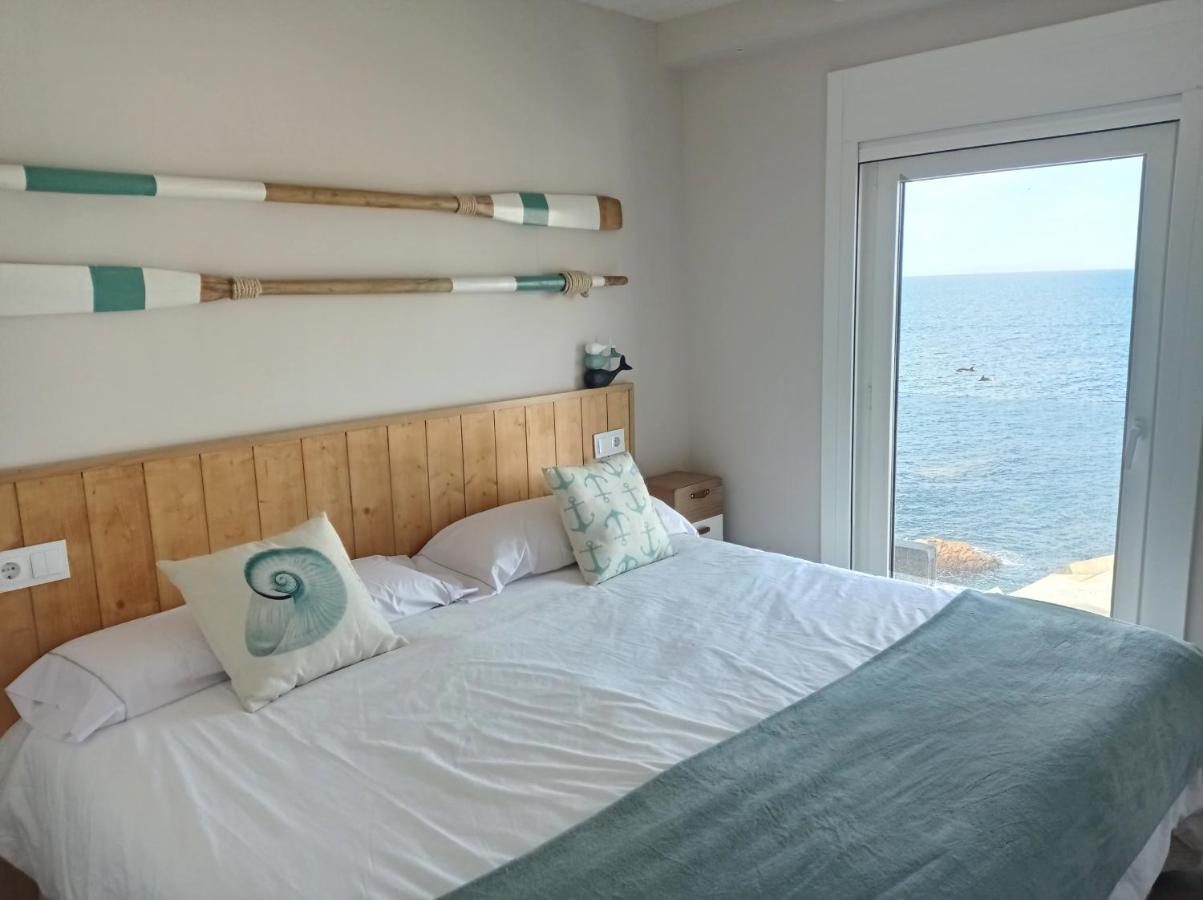 Vila Marina. Casa Marinera Con Terraza Sobre El Mar En Caion Cayón Esterno foto