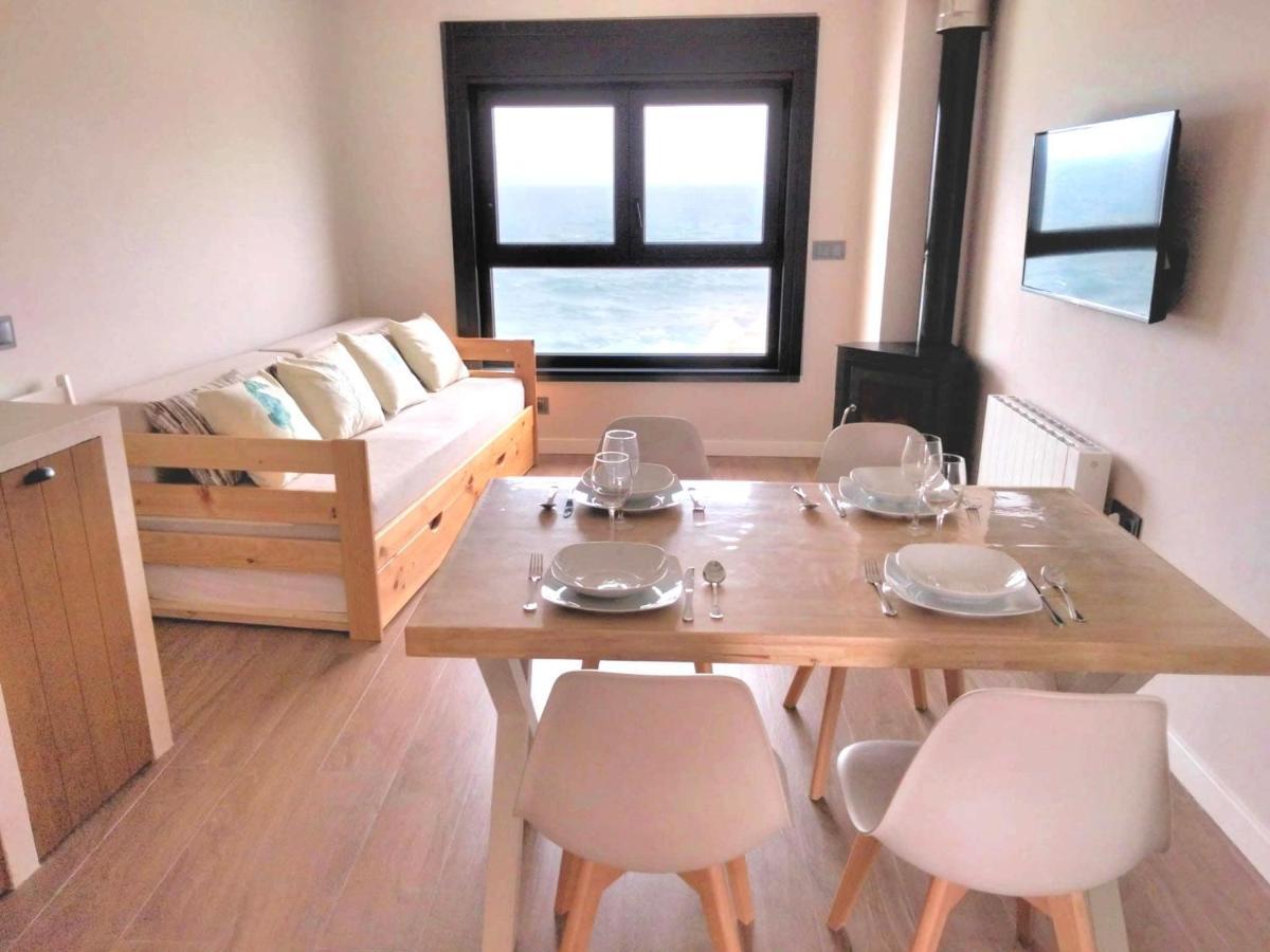 Vila Marina. Casa Marinera Con Terraza Sobre El Mar En Caion Cayón Esterno foto